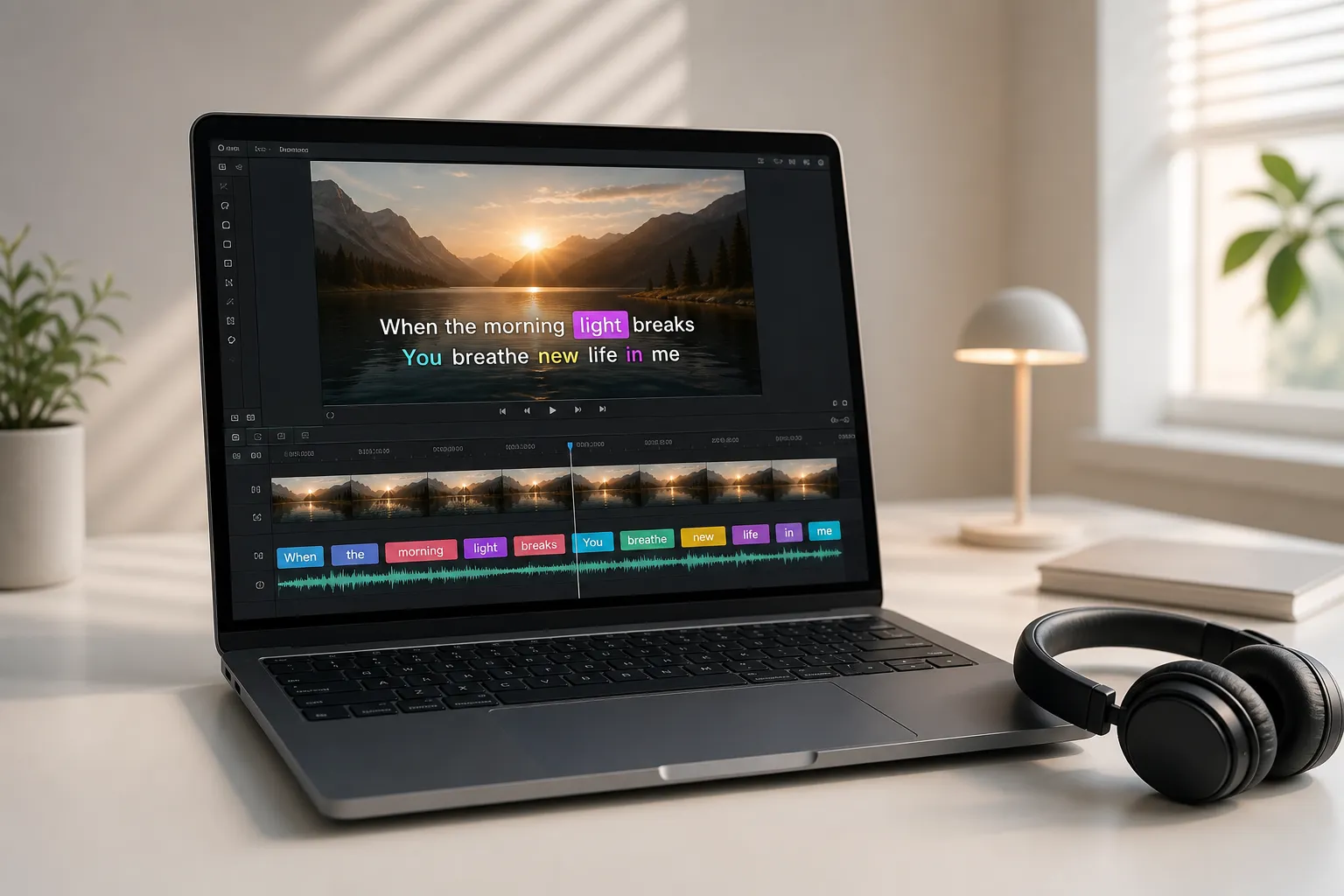 Build beat-perfect karaoke captions online with SubtitlesFast. Auto-transcribe, style per-word highlights, translate, and export vertical videos fast.