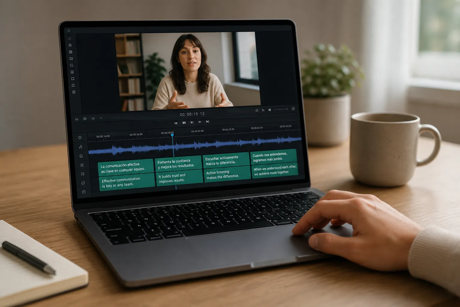 Translate subtitles online without breaking timecodes. Use SubtitlesFast to auto translate, fix line breaks and reading speed, then export SRT, ASS or hardsubs.